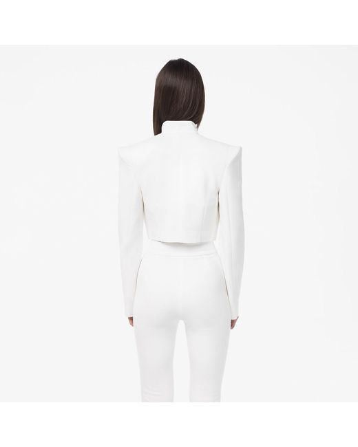 Mandragora White Vanya Ecru Blazer