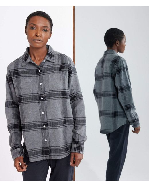 Known Supply Gray Organic Cotton Flannel