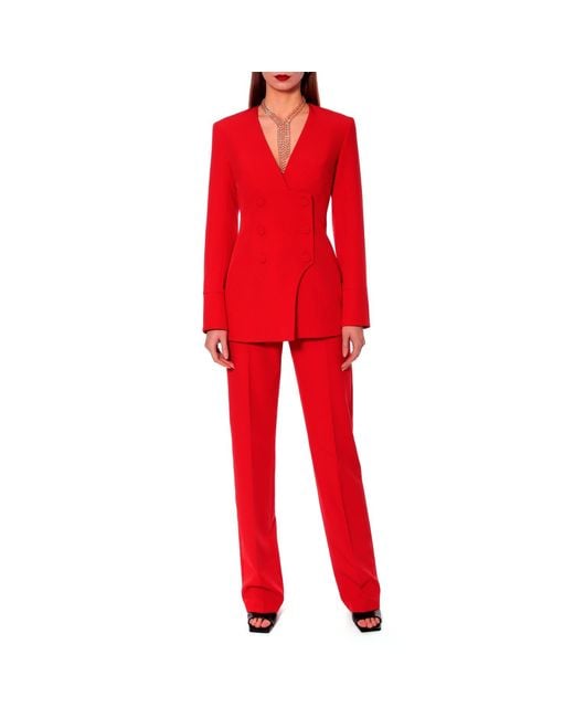 AGGI by HALEWSKI Lesly Fiery Tailored Suit Trousers