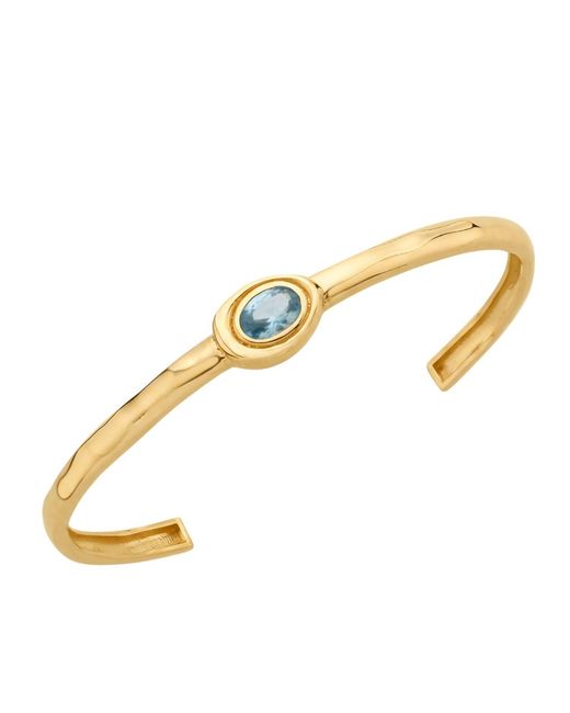 LINYA JEWELLERY Metallic Olivia Stone Handcuff