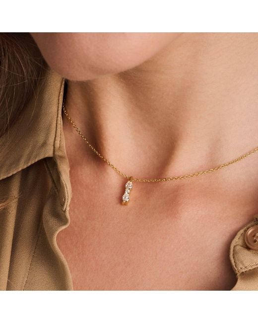 Sif Jakobs Jewellery Metallic Necklace Ellera Ovale Piccolo