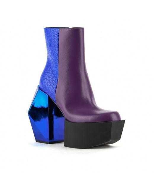 United Nude Purple Stage Boot