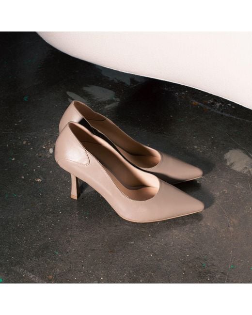 The 5Th Element Pink Neutrals Elise Elegant Pointed Pumps