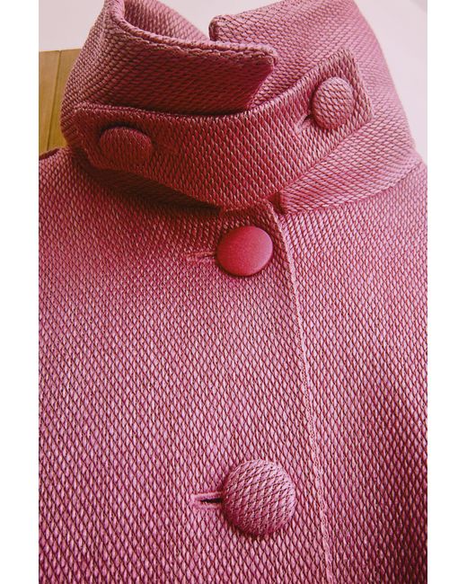 Mood Swings Pink Rosa Forma Coat