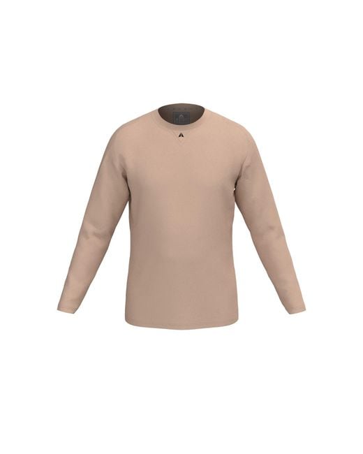 Aora Athletics Pink Kanzei Eco-Friendly Premium Longsleeve For Casual, Athleisure, And Everyday Wear for men