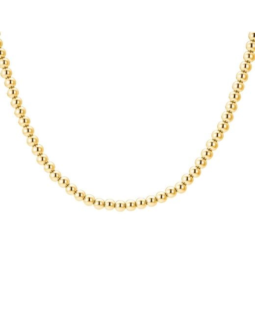 Nazzar Metallic Beaded Sphere Necklace