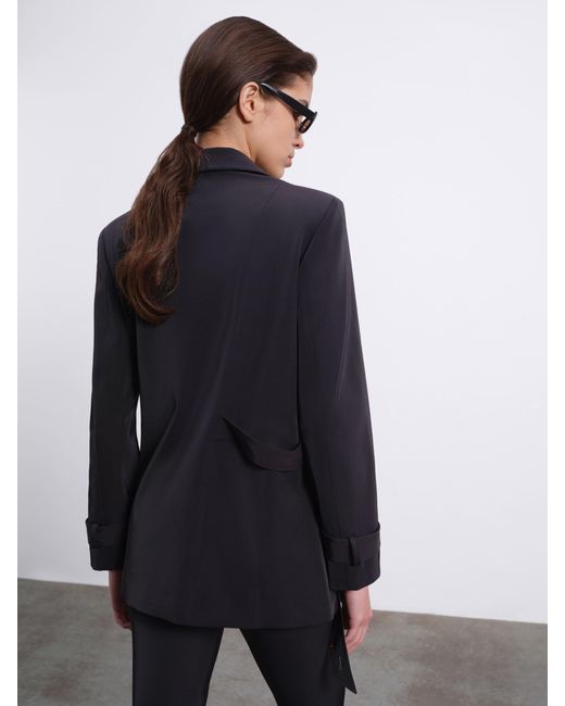 Sélone Blue Juni Double-Breasted Blazer