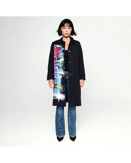 Maxjenny Black Trenchcoat
