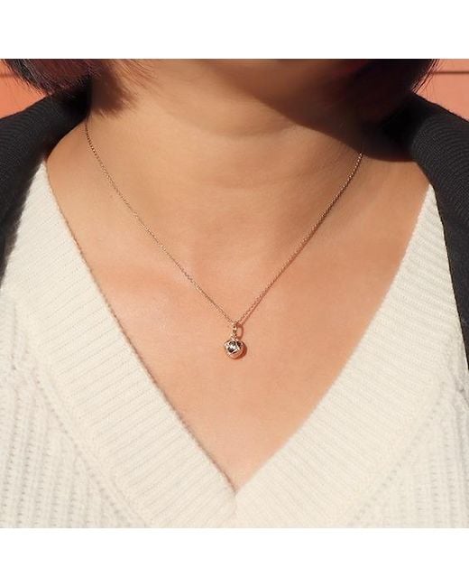 Hye Jane Jewelry Metallic Beckham Soccer Charm Necklace