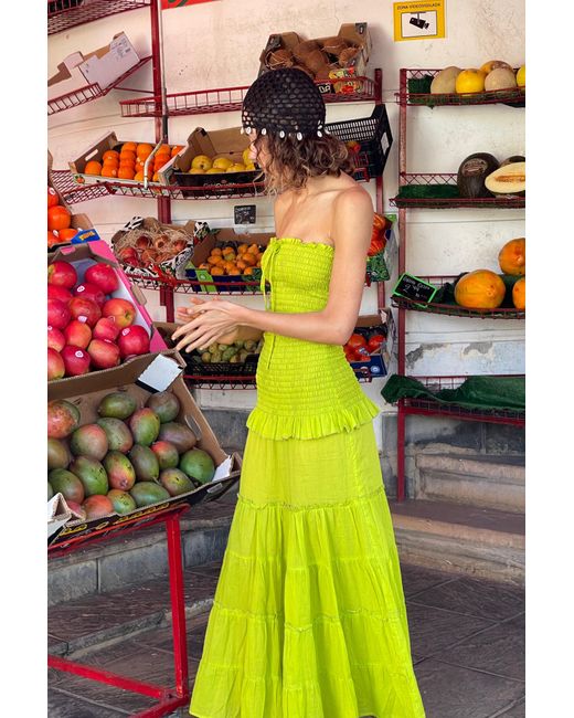 Par Y Escala Sl Green Roma Lima Dress