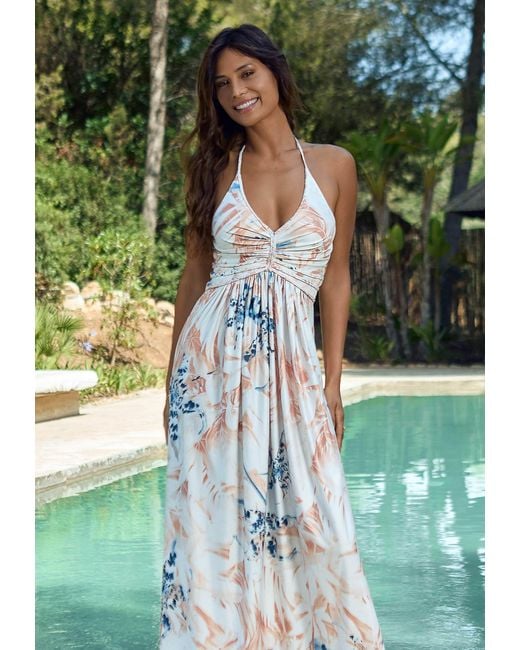 Chic by Lirette White Halter Dress Contadora