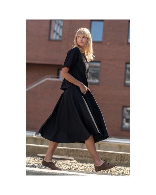 Oh!Zuza Black Echo Oversized T-Shirt