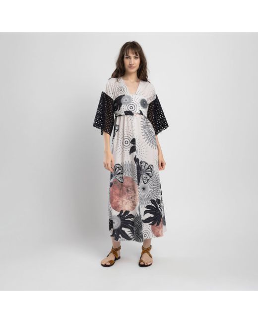 ARTISTA Black Neutrals Epic Midi Dress