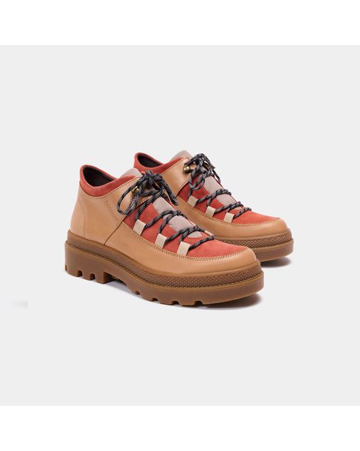 Naguisa Brown Abra Multi Camel