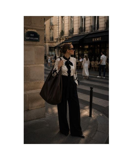 Julia Allert Natural Elegant Fitted Blouse –