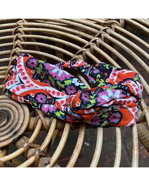 Emma Wallace Red Talitha Hairband