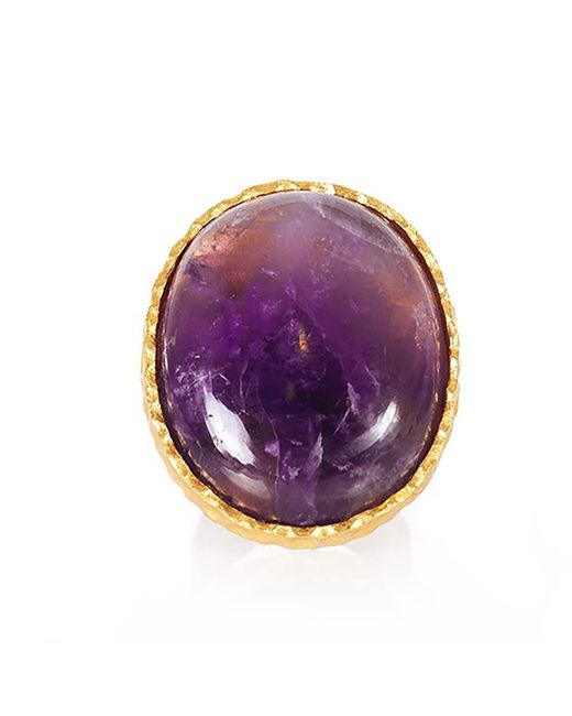 Christina Greene Purple Statement Ring