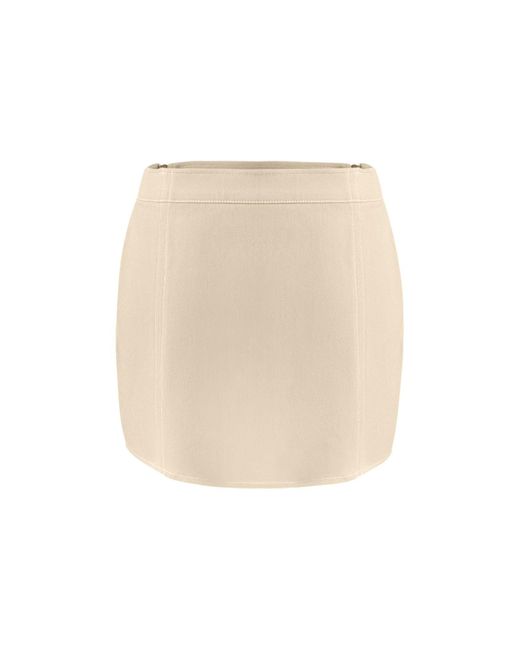 OW Collection Natural Neutrals Marley Mini Skirt