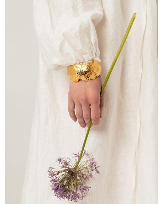 EVA REMENYI Metallic Origin Statement Bracelet