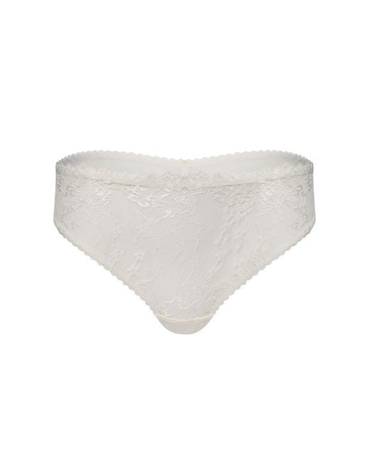 Daily Underwear White Brazilian Panties Ombre