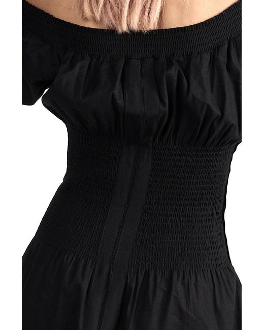 Dref Black Sydney Linen Dress