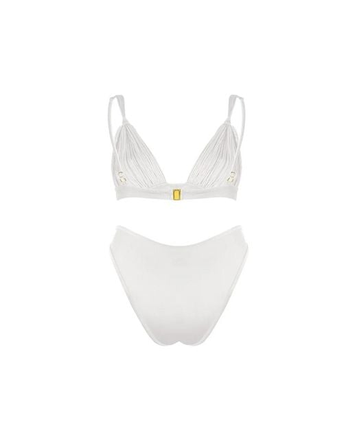 Cherina Beachwear Llc White Bella Bikini