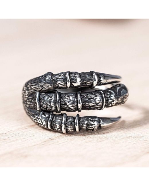 German Kabirski Metallic Phalanx Rugged Ring for men