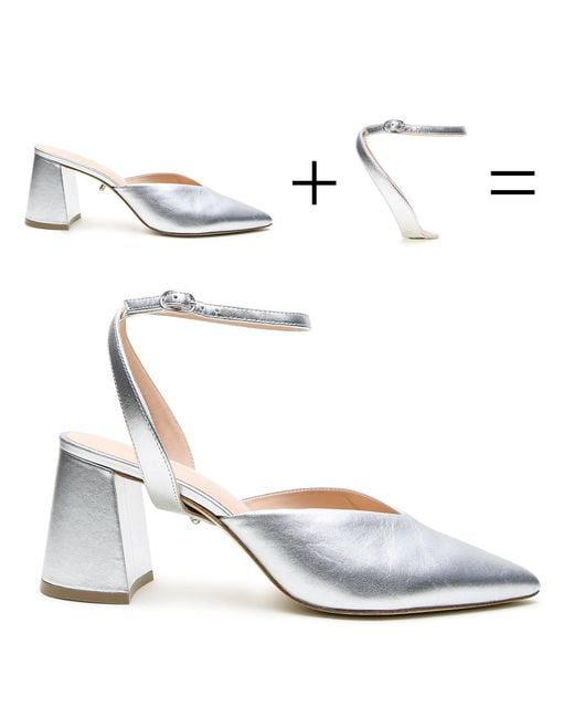 Alterre White Marilyn V Mule