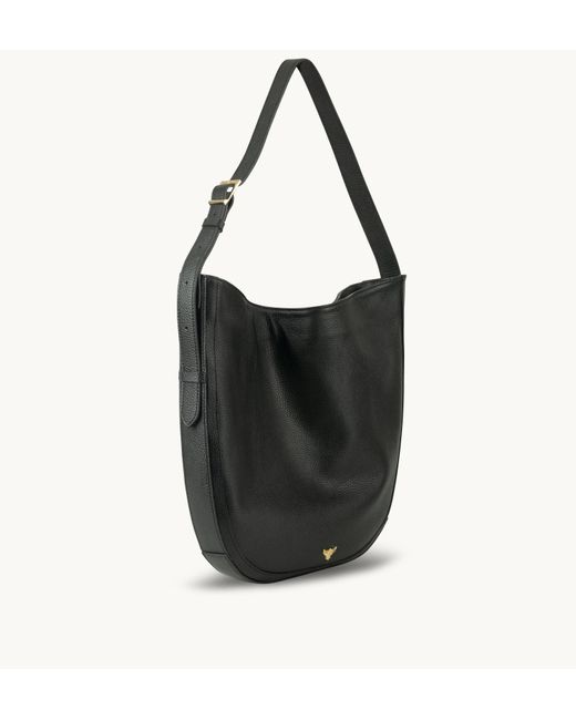 Apatchy London Black The Emma Leather Bag