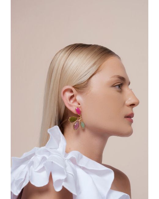 Lavani Jewels Pink Manifestation Earrings