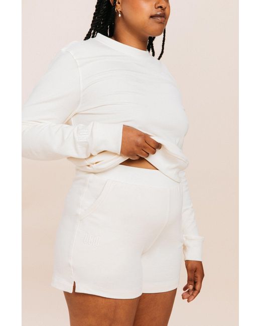 Ocio Leisurewear White Classic Softcore Short