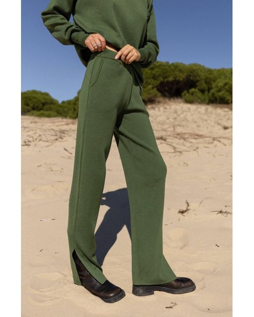 SALANIDA Green Ora Merino Pants