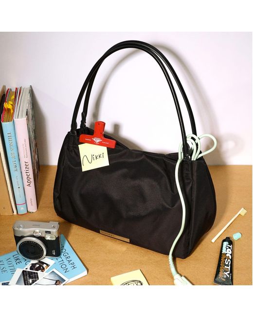 MARHEN.J Black Nikki Nylon Shoulder Bag