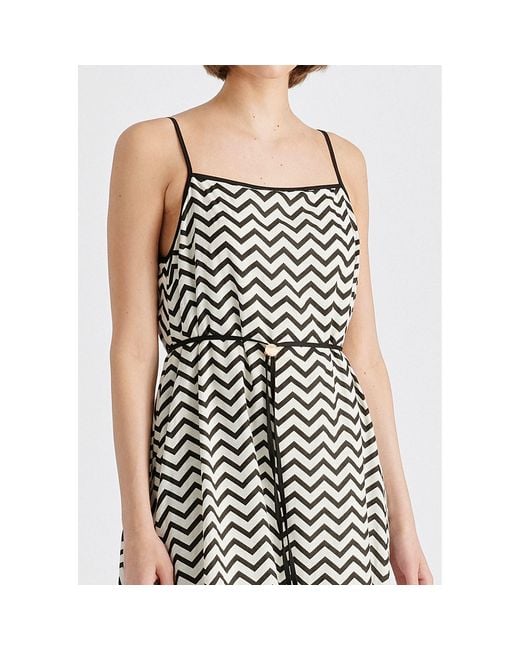 Paisie Multicolor Spaghetti Strap Swing Dress