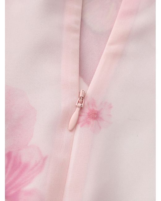 Nana Jacqueline Pink Floral Vivienne Dress