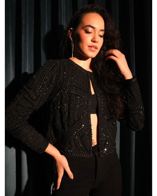 Rose & Nancy Black Briar Jacket