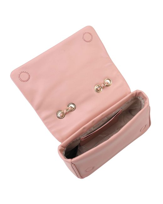 Paul Costelloe Pink Moxie Leather Crossbody Bag
