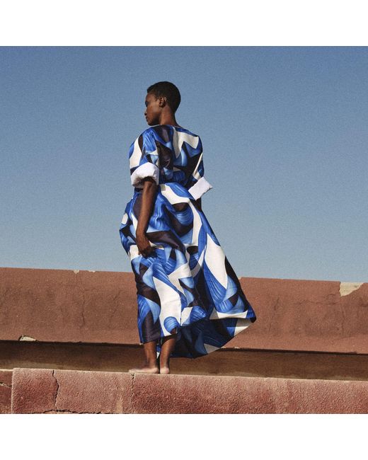 Miro Misljen Blue Cobalt Sky Dress
