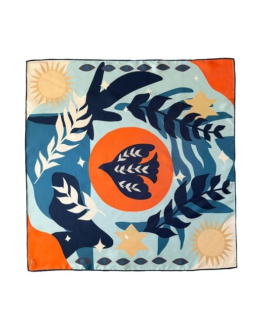 Folie Living Women's Blue / Orange / Yellow