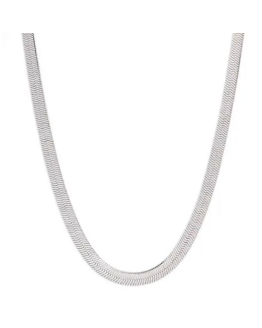 SHYMI Metallic Herringbone Chain