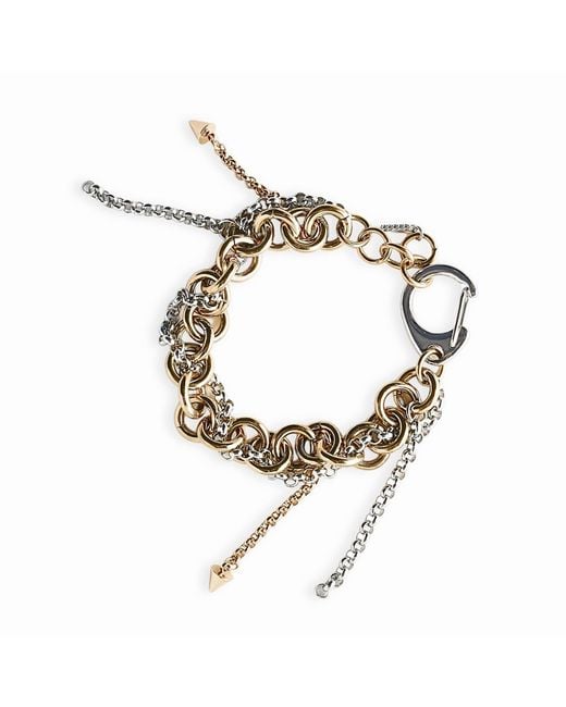 Kirei Metallic Impulse Chain Bracelet – Stainless Steel