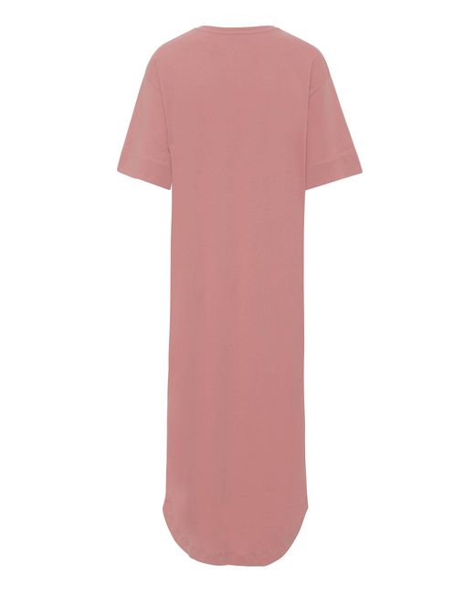 GROBUND Pink The Nora T-Shirt Dress