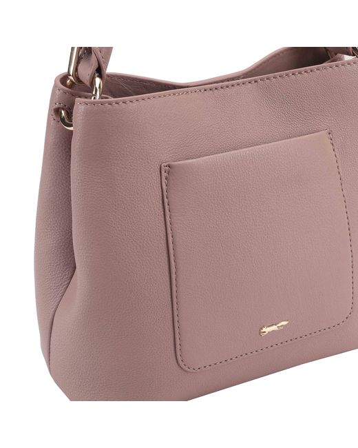 Paul Costelloe Pink Rosa Leather Bag