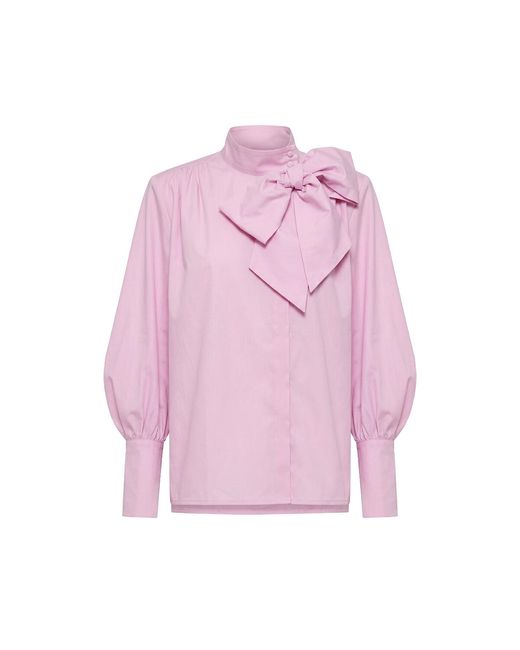 AGGI by HALEWSKI Pink Odette Misty Blouse