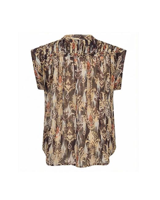 Nooki Design Brown Deloris Blouse