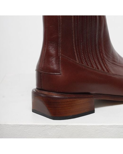 Mafalda Purple Cordelia Nutella Ankle Boots