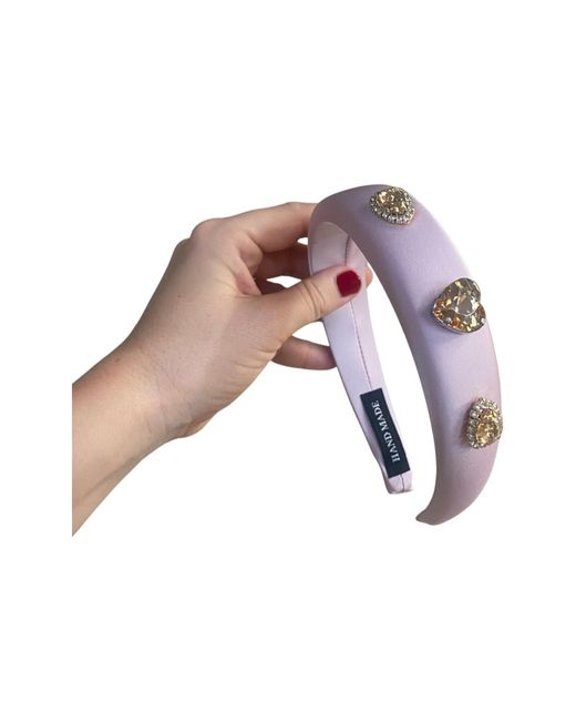 Lula-Ru Purple Embellished Headband