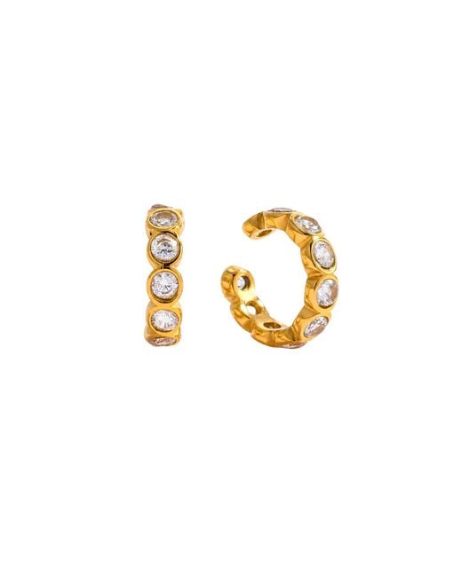 Isaiah 54:17 Metallic The Izzy Diamond Ear Cuff