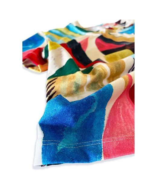 Pitaya Yoga Blue Tutti Fruti Top