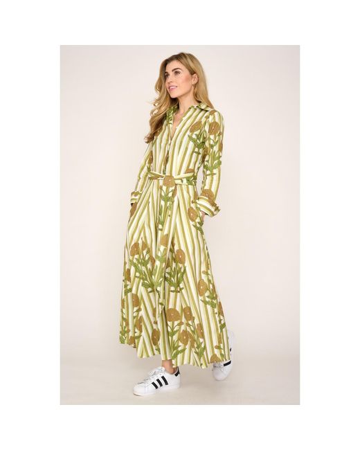 At Last Yellow Cotton Marigold Dress